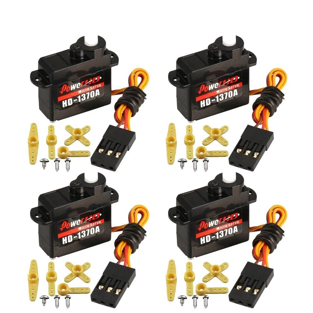 Mi Power HD HD-1370A 4.8V-6V 3.7G Micro Servo เกียร์พลาสติกสำหรับ RC Drone F3P EP200 +