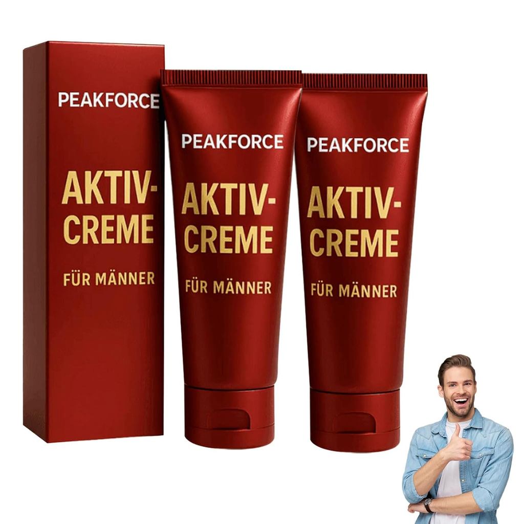 Peakforce Active Cream for Men, Peak Force Mens Health Cream, พอร์ต Vitality (2)