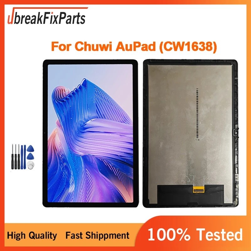 Full Complete Screen Assembly กรอบ Bezel สําหรับ CHUWI AuPad CW1638 LCD Touch Repair อะไหล่