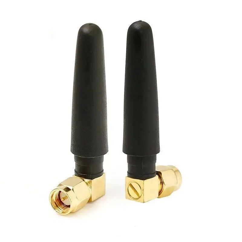 3G 4G 5G เสาอากาศยาง 3400-4900MHz Gain 3dBi ขนาดเล็ก SMA ชายสําหรับเพิ่มสัญญาณไร้สาย Y