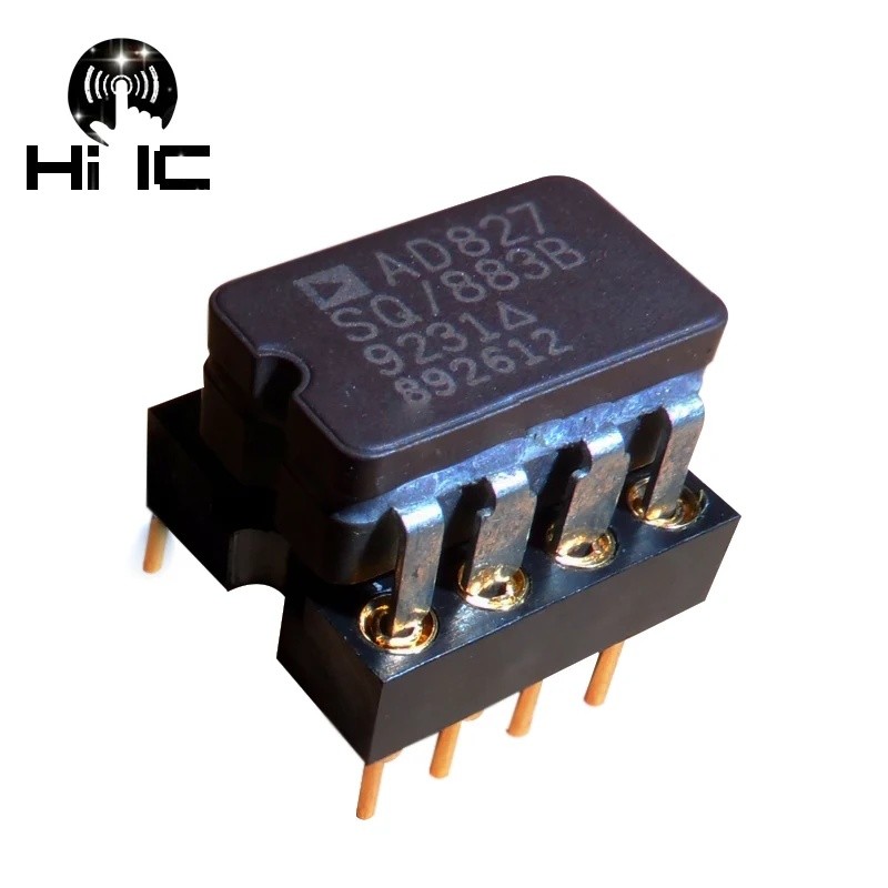 1 ชิ้น AD827SQ/883B Dual Op Amp แพคเกจเซรามิคมือสอง Op Amp อัพเกรด 827AQ NE5532P AN OPA2604AP 2134PA