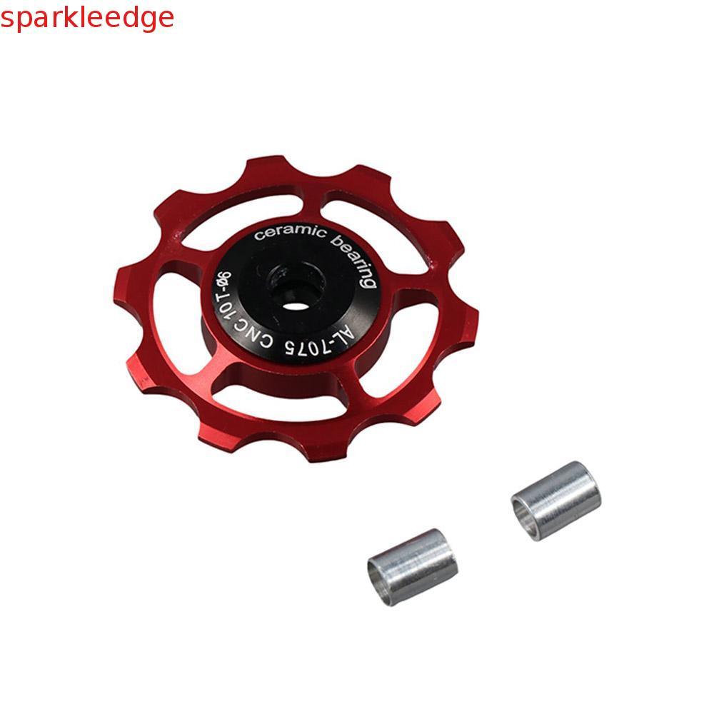 SPARKLEEDGE จักรยานด้านหลัง Derailleur จักรยานเสือหมอบ 10T 11T 12T Jockey คู่มือรอบ Jockey ล้อด้านหล