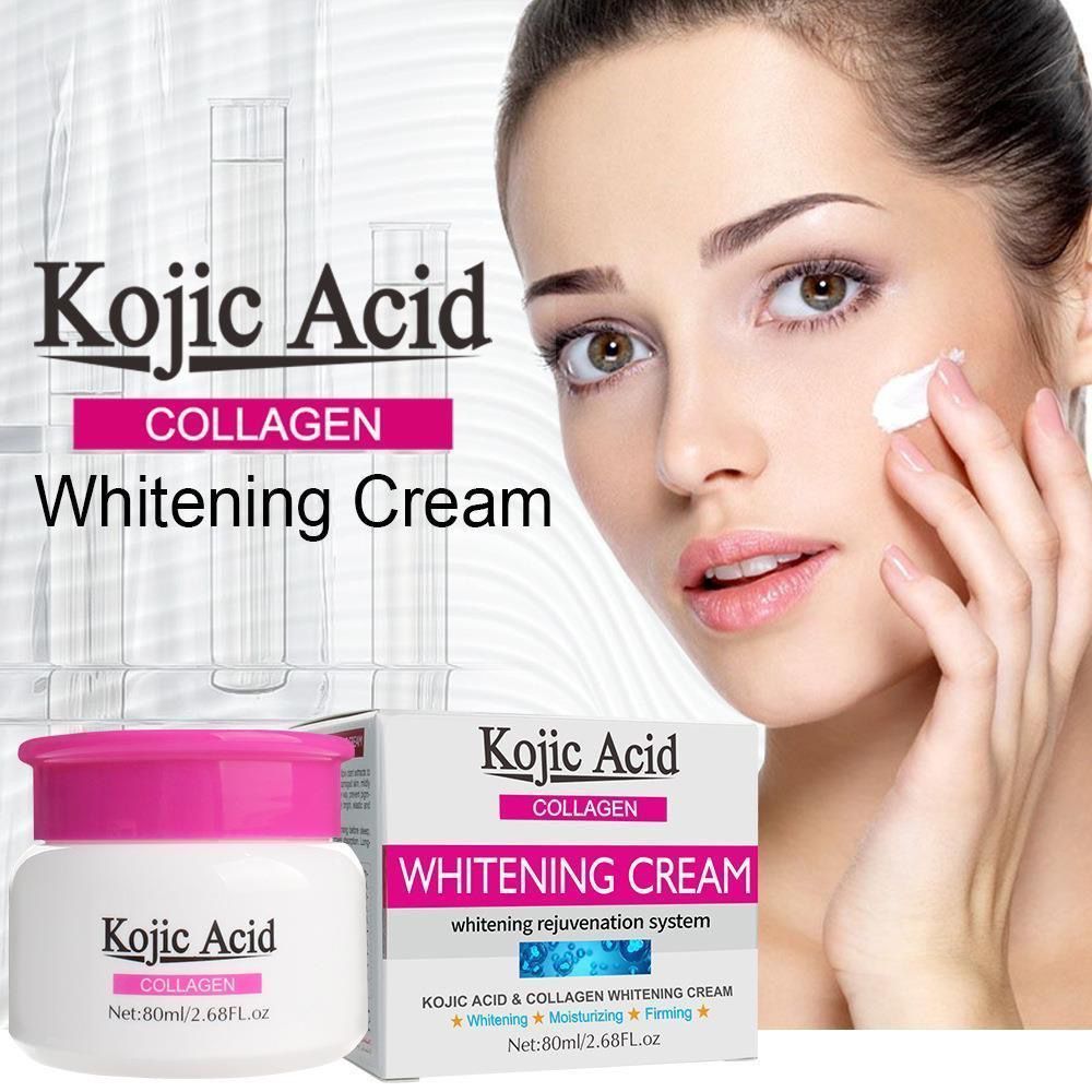 热 热#Kojic Acid Collagen Whitening Cream Face Underarm Armpitie markerlx