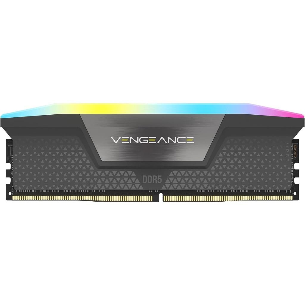 CORSAIR Vengeance RGB DDR5 RAM 32GB (2x16GB) สูงสุด 6000MHz CL30-36-76 1.40V AMD EXPO Intel XMP หน่ว