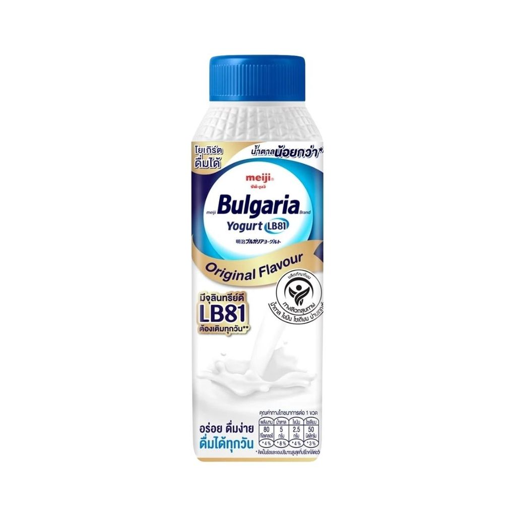 เมจิ บัลแกเรียโยเกิร์ตธรรมชาติ Meiji Bulgaria Natural 150ml.