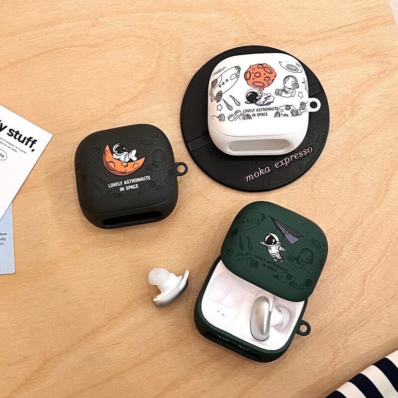 สําหรับ Anker Soundcore Liberty 5 Pro เคสหูฟัง TPU กันกระแทกเคสป้องกัน Liberty 5 Pro น่ารักการ์ตูนหู