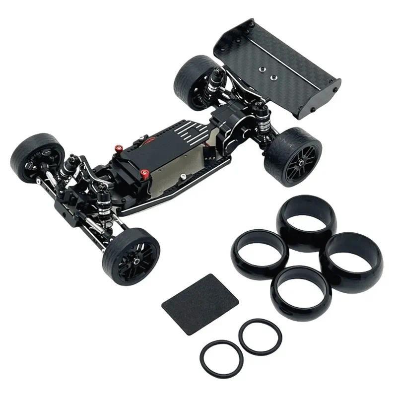 ชิ้นส่วนอัพเกรดเฟรมรถ RC โลหะสําหรับ WLtoys 244016 LOSI Micro-B 1/24