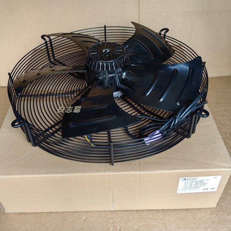 มอเตอร์พัดลม YWF4D-630S ตราเว่ยกวง แบบเฟสสาม โรเตอร์ภายนอก ใช้ระบายความร้อนคอยล์ร้อนห้องเย็น