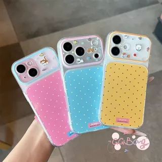 เคสไอโฟน13 AIRเคสคอนนิ่ง ลายจุดแมว สไตล์น่ารัก ป้องกันกระแทก เข้ากันได้กับIPhone 17 13 16 15 11 12 14 Pro Max 15 Plus