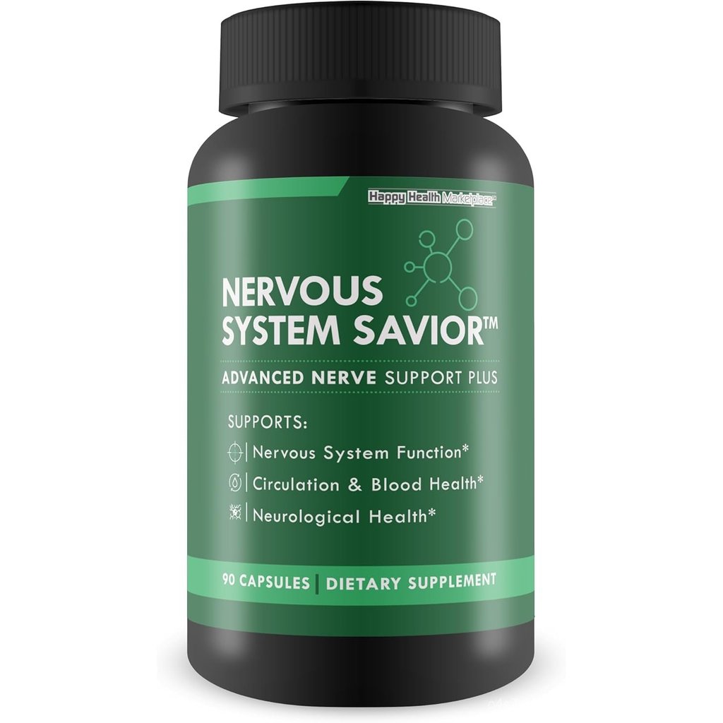 Nervous System Savior - Advanced Nerve Support - Our Best Nerve Support Supplement - Natural Nerve S