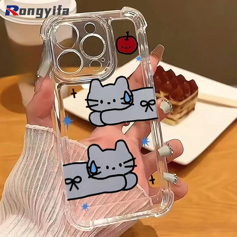 การ์ตูนแมวเคสโทรศัพท์สําหรับ Honor X5C X5D Plus X70i X60 GT X10 Max GT Pro Win Turbo RT Power 10 9 L