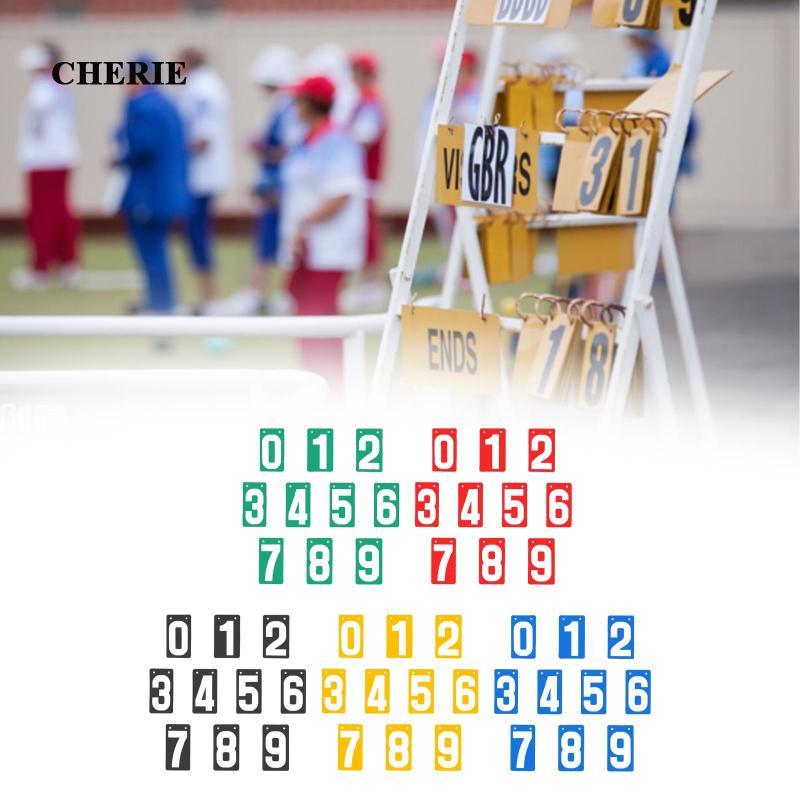 [Chery] การ์ดตัวเลขพลิกตัวเลข 0-9,Scoreboard สําหรับกีฬา,Table Score Flipper สําหรับฟุตบอล