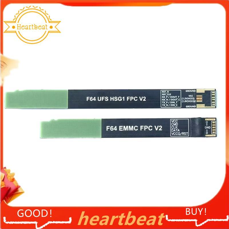F64 แฟลชสาย 2 ใน 1 สําหรับแฟลช 64 Lite F64 UFS HSG1 FPC V2 F64 UFS FPC V2 + EMMC FPC V2 Flex สาย