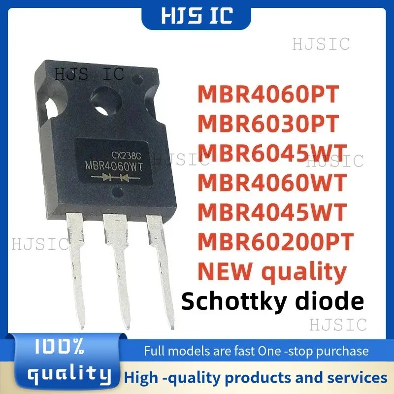 5PCS MBR6045WT 6045WT MBR4060WT 4060WT MBR4045WT 4045WT MBR4060PT 4060PT MBR6030PT 6030PT MBR60200PT