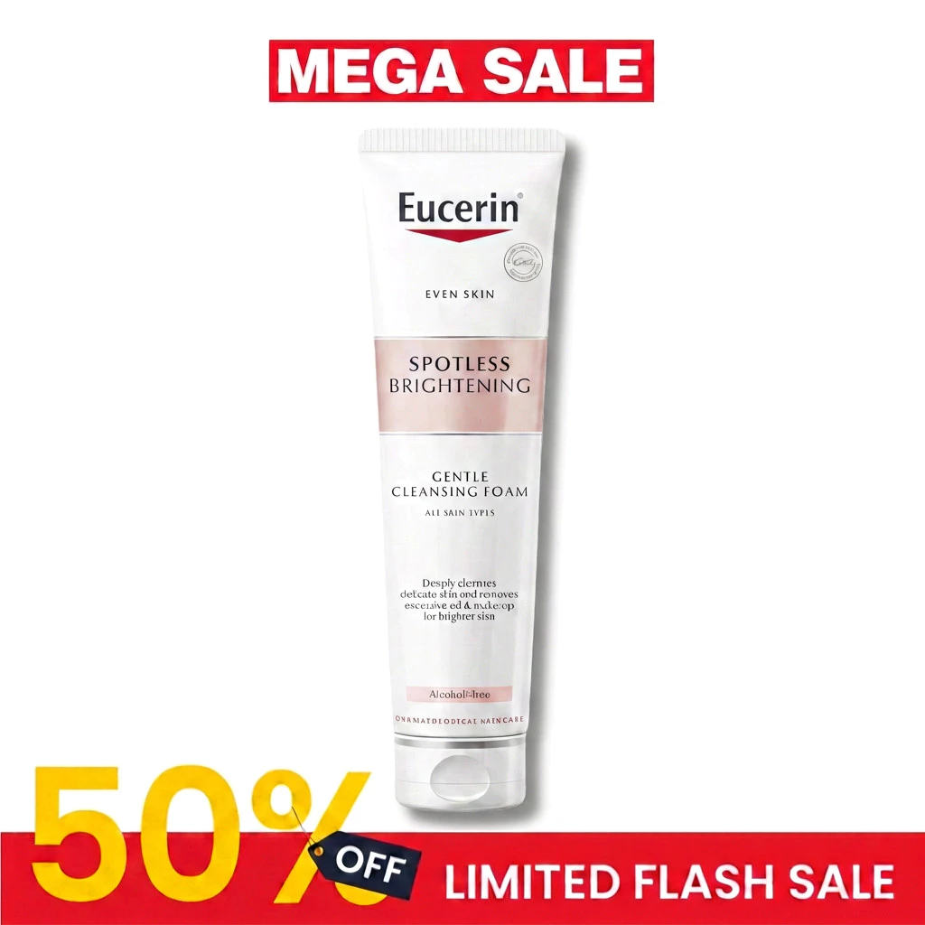 【ลด 50%】SPOTLESS BRIGHTENING GENTLE CLEANSING FOAM 150 G โฟมล้างหน้าผิวกระจ่างใส
