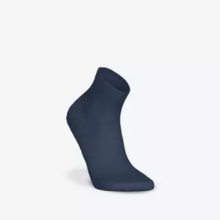 Decathlon Pack Of 2 Pairs Fine Crew Running Socks ถุงเท้าวิ่งหุ้มข้อเนื้อผ้าละเอียด รุ่น Run500 1 แพ็ค 2 คู่ - Navy/Blue