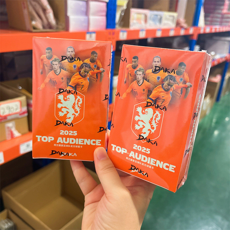 2025 Game Season DAKA Dutch National Team Top Audience Official Star Card สินค้า Valley