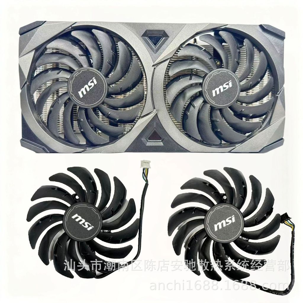 MSI MSI RTX3060 2X 12G OC/3060ti/3070 VENTUS MSI พัดลมการ์ดกราฟิก