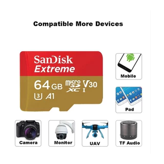 Sandisk Ultra-Extreme-Extreme Pro micro SDcard 32GB/64GB/128GB/256GB/512GB/1TB เมมโมรี่การ์ด