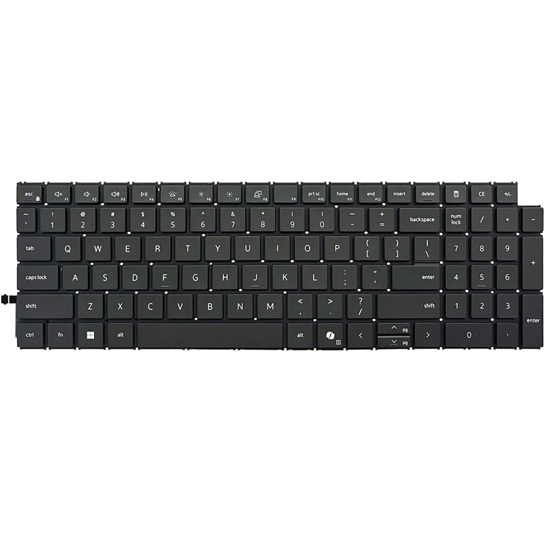 ใช้ได้กับแป้นพิมพ์ Dell Dell Inspiron 16 5640 5645 Vostro 16 5640 P131F