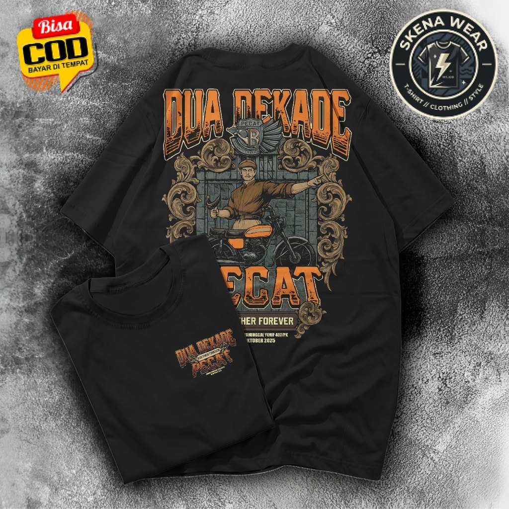 TWO DECADE CB PECAT TEGAL EVENT T-SHIRT 18 OCTOBER 2025