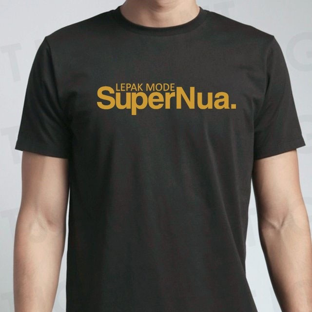 2026年新款纯棉เสื้อยืดSuperNua Gold พิมพ์เสื้อยืด S-3XL