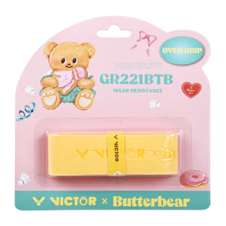 VICTOR Butter Bear GR221BTB กริปพันด้ามแบดมินตัน PU Over Grip ของแท้ Limited Collection butter bear