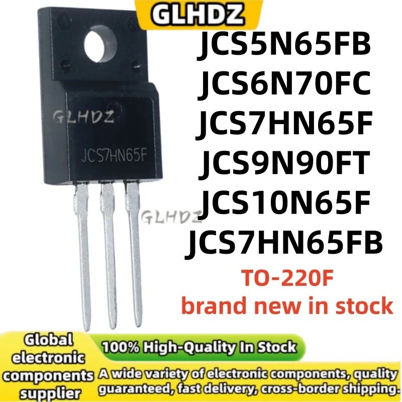 คุณภาพสูง 5UNITS JCS5N65FB JCS6N70FC JCS7HN65F JCS9N90FT JCS10N65F JCS7HN65FB TO-220F ในสต็อก