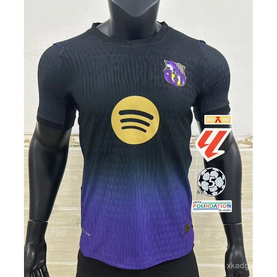 Barcelona 26/27 Away Players Short-Sleeve Mens Jersey S-2XL