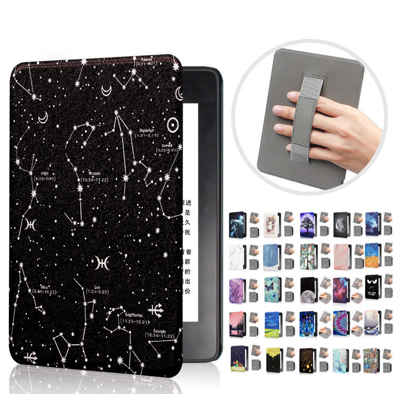 พิมพ์น่ารักสมาร์ทสําหรับ Kindle Paperwhite 7th 6th 5th Generation KPW123 2015 2017 DP75SDI EY21 Eboo