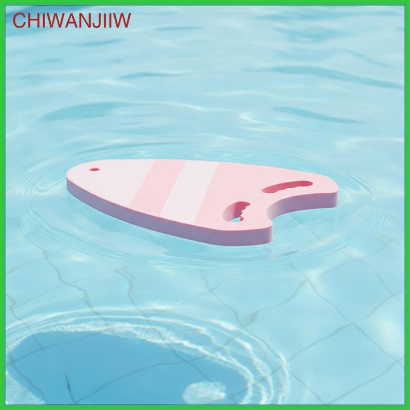 [chiwanjiiw] Swimming Kickboard EVA Foam Pool Kickboard Beginner Blue Single Stripe