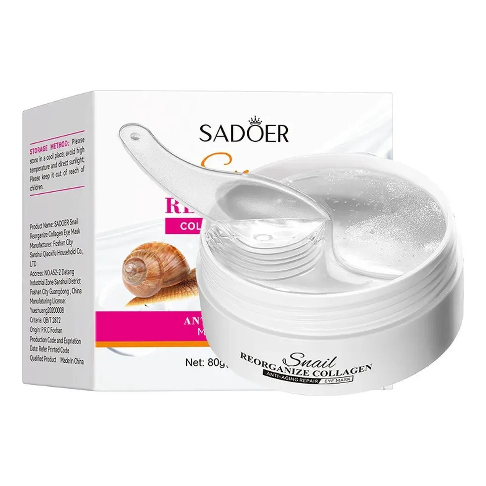 Mascarilla De Ojos Con Colágeno Snail Reo Organize EW9G