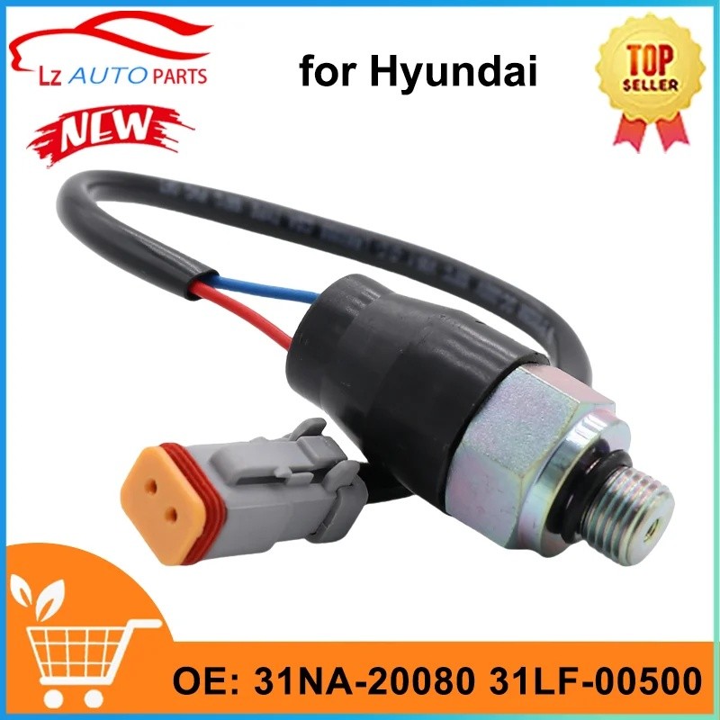 1pcs 31NA-20080 31LF-00500 Excavator ความดันสวิทช์เซ็นเซอร์สําหรับ Hyundai R140W R160W R180W R210W R