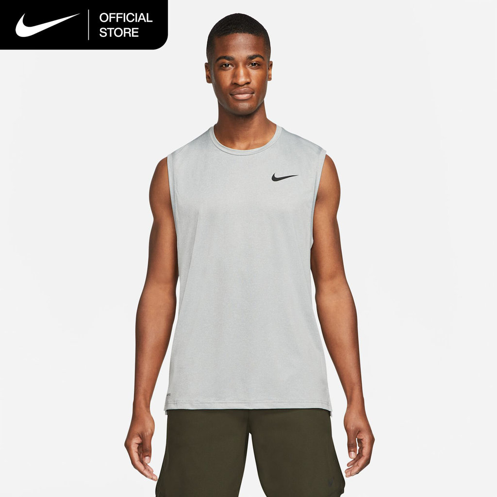 Nike Dri-FIT Men's Pro Tank - Particle Grey [CZ1185-073]