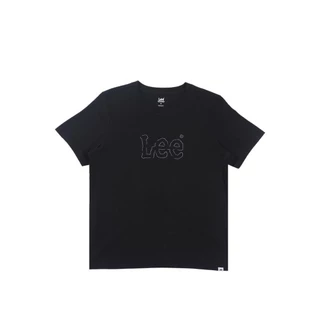 LEE เสื้อยืดแขนสั้นผู้หญิง ทรง Regular รุ่น LE F125WTSSF15 สีดำ