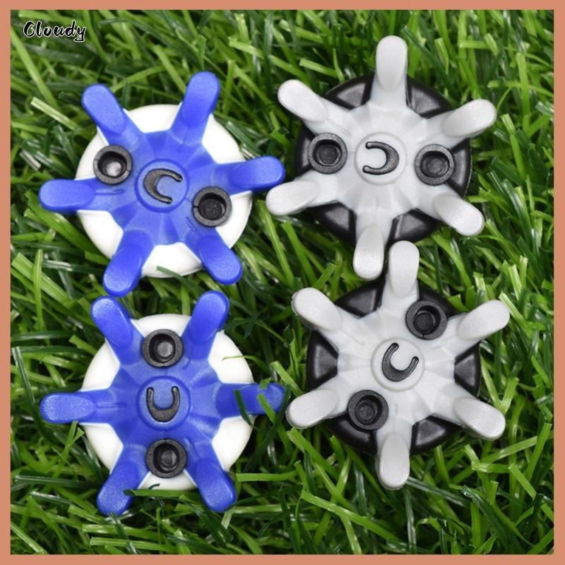 [Cloudy] 14 ชิ้นรองเท้ากอล์ฟ Spikes Cleats หลวมตัวเลือกต่างๆ Golf Spikes Replacement [ใหม่]
