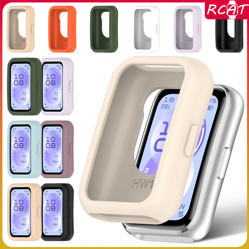 เคสซิลิโคน for Smartwatch Huawei Band 11 / Huawei Band 11 Pro /Huawei Band 8 9 10 NFC เคสปกป้องหน้าจอ เคสซิลิโคนแบบนุ่ม
