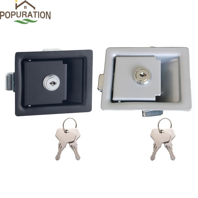 POP RV Entry Door Lock ล็อคประตูแบบกด ล็อคประตูแบบกลไกสําหรับ Camper RV
