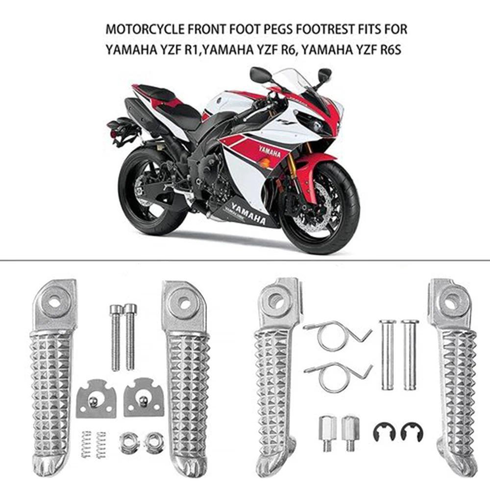 CSที่พักเท้ารถมอเตอร์ไซค์แบบก่อนและหลังการปรับแต่ง สำหรับ Yamaha YZF R6 2003-2011 2004 2005 2006 200