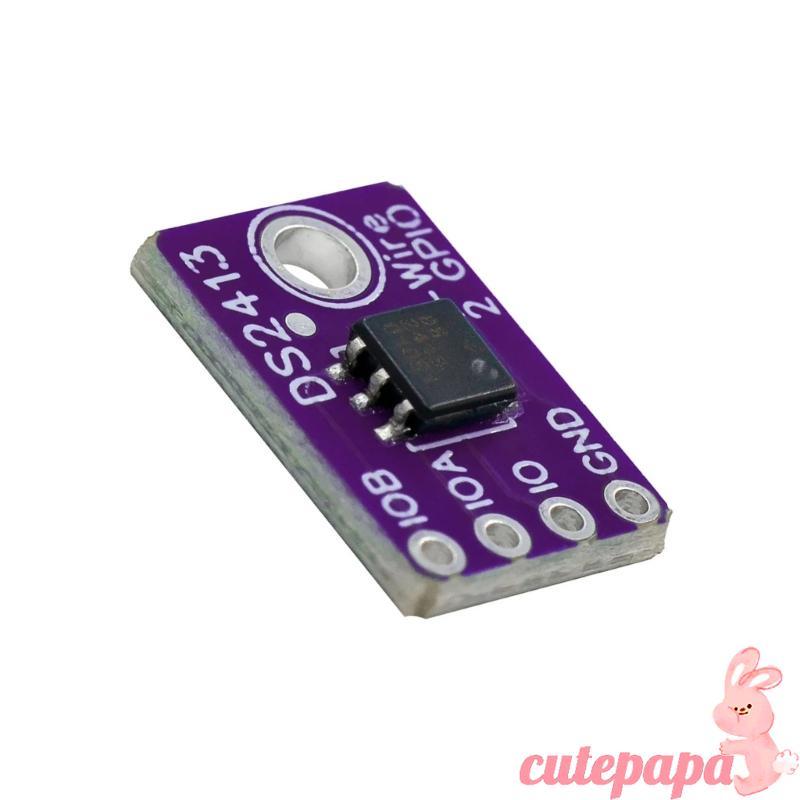 Cutep DS2413 3 3V ถึง 5V สอง GPIO Interrupts บอร์ดควบคุมสําหรับอุปกรณ์อัจฉริยะ