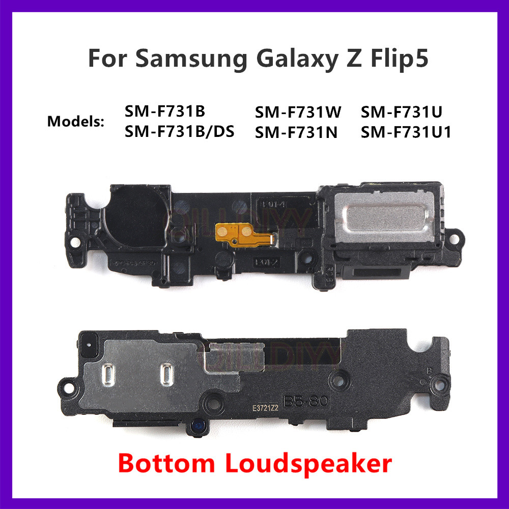 ด้านล่าง Loud ลําโพงสําหรับ Samsung Galaxy Z Flip5 SM-F731B F731N F731U F731 ลําโพง Buzzer Ringer เส