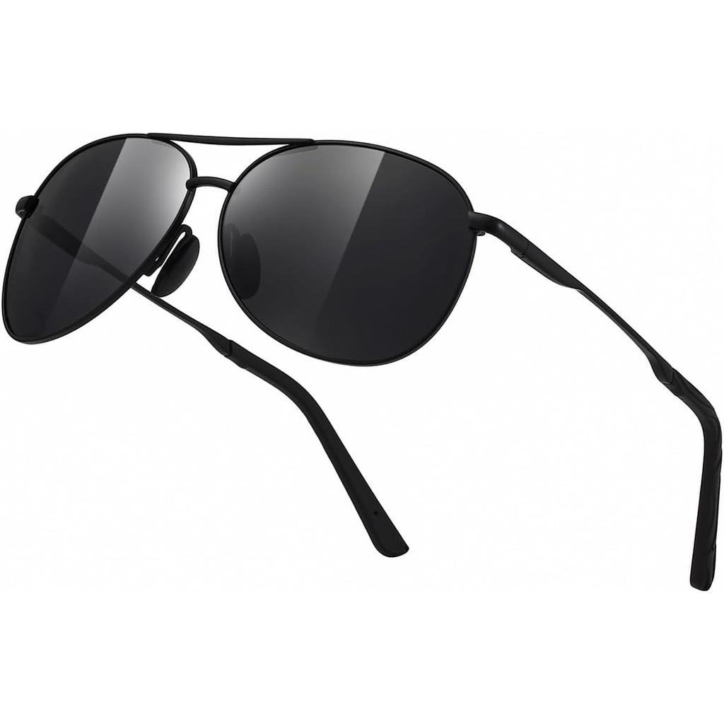 แว่นกันแดด Aviator สําหรับผู้ชายผู้หญิง,แว่นกันแดดโพลาไรซ์ UV400,แว่นกันแดด Retro Aviator สําหรับการ