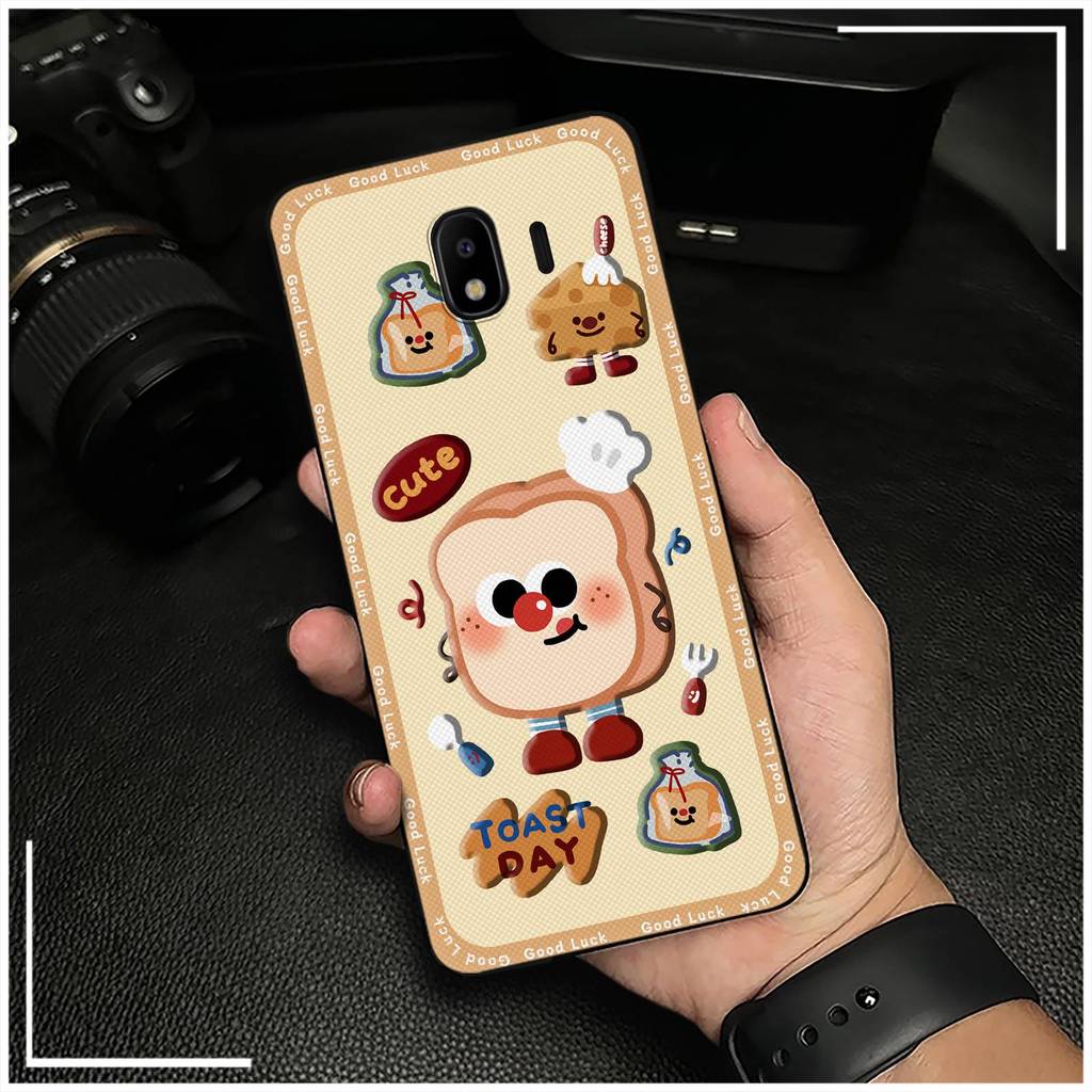 SAMSUNG การ์ตูนโทรศัพท์กระเป๋าเคสโทรศัพท์สําหรับSamsung Galaxy J4 2018/J400Fแฟชั่นออกแบบนุ่มกรณีป้อง