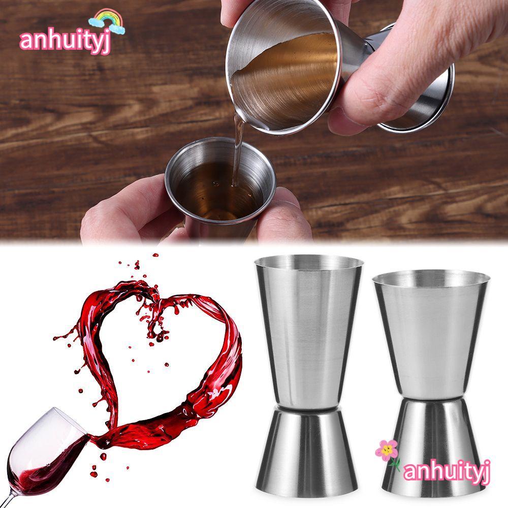 ANHUITYJ วัด Jigger Drinking Barware Dual Shot แก้วค็อกเทล