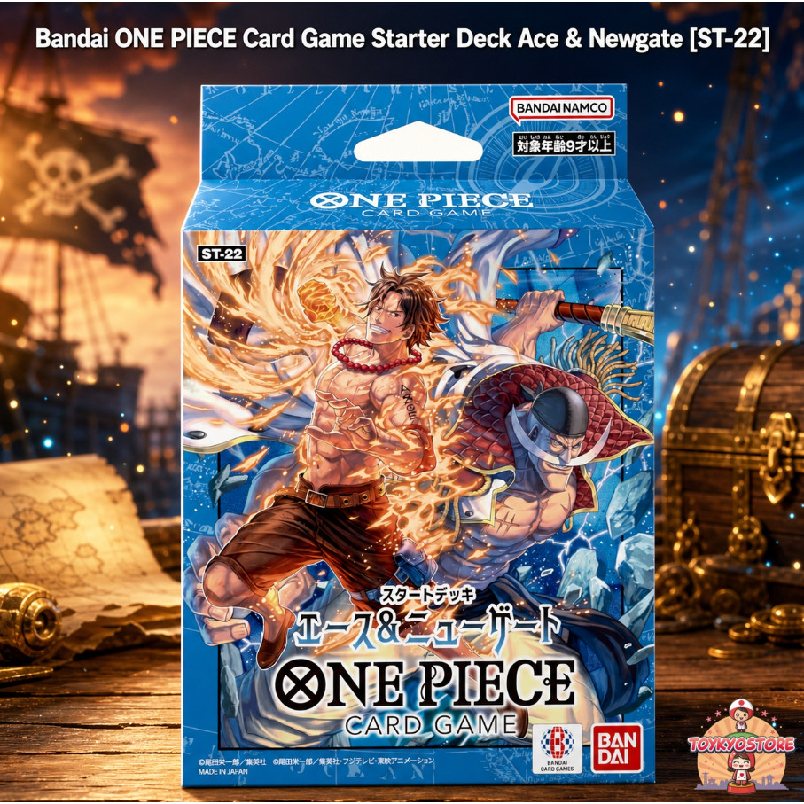 [Japanese Ver.] BANDAI ONE PIECE Card Game Start Deck Ace & New Gate [ST-22] [Direct from Japan]