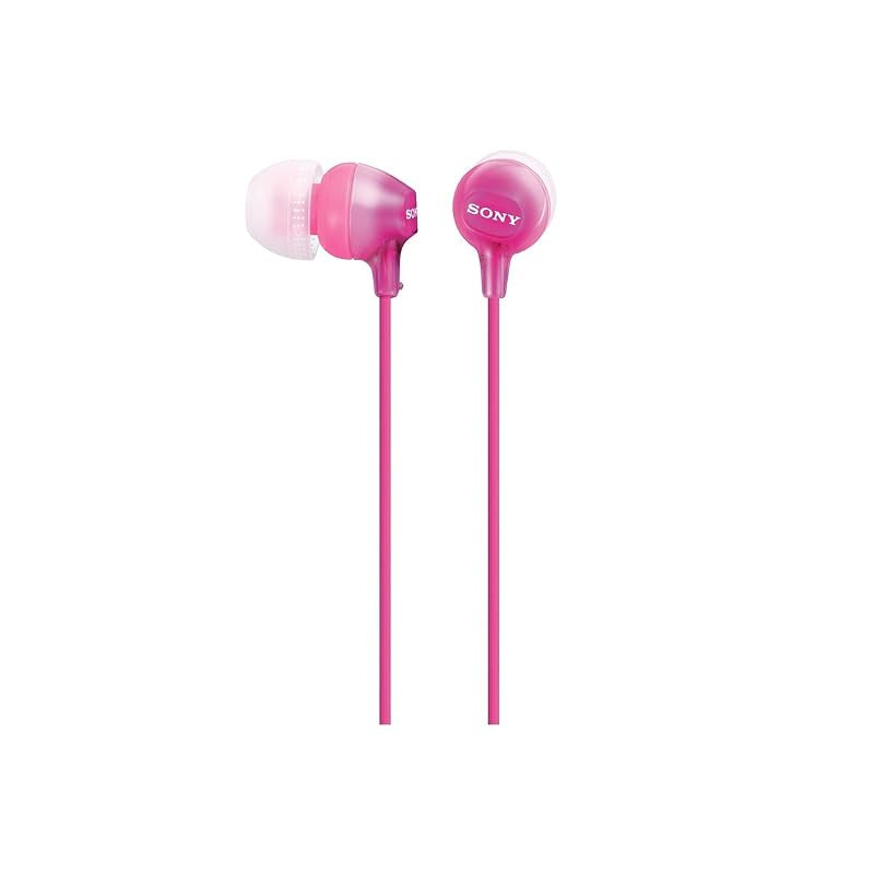 Sony Earphones MDR-EX15LP: In-Ear Type, Pink MDR-EX15LP PI