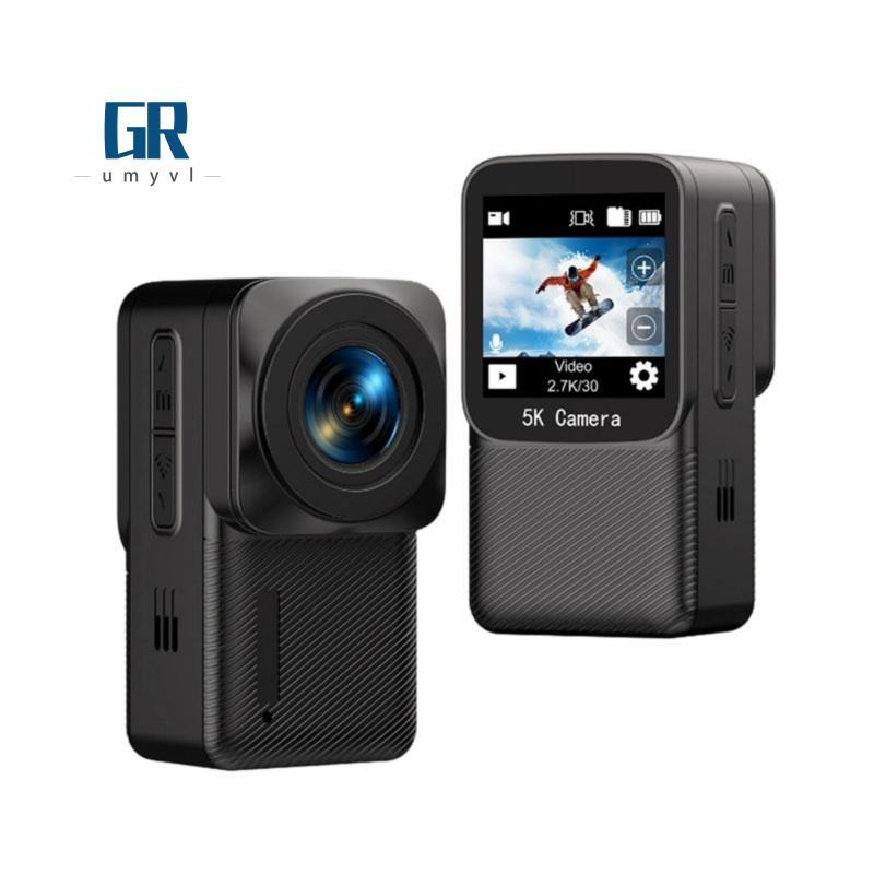5K 30fps Action กล้อง Ultra HD 5K 30fps Action กล้อง WiFi ดําน้ํากล้องใต้น้ํา 30M กันน้ํากีฬากล้องพ็