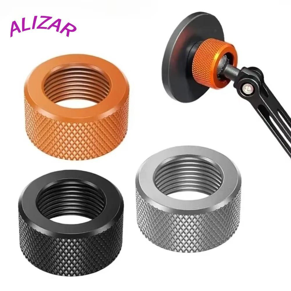 น็อตหัวบอล ALIZAR, อลูมิเนียมอัลลอยด์ 17 มม. ตัวยึดกระชับ, การออกแบบน็อตปรับคุณภาพสูงทนต่อการสึกหรอขาตั้งเดสก์ท็อปอุปกรณ์เสริมสําหรับที่วางโทรศัพท์