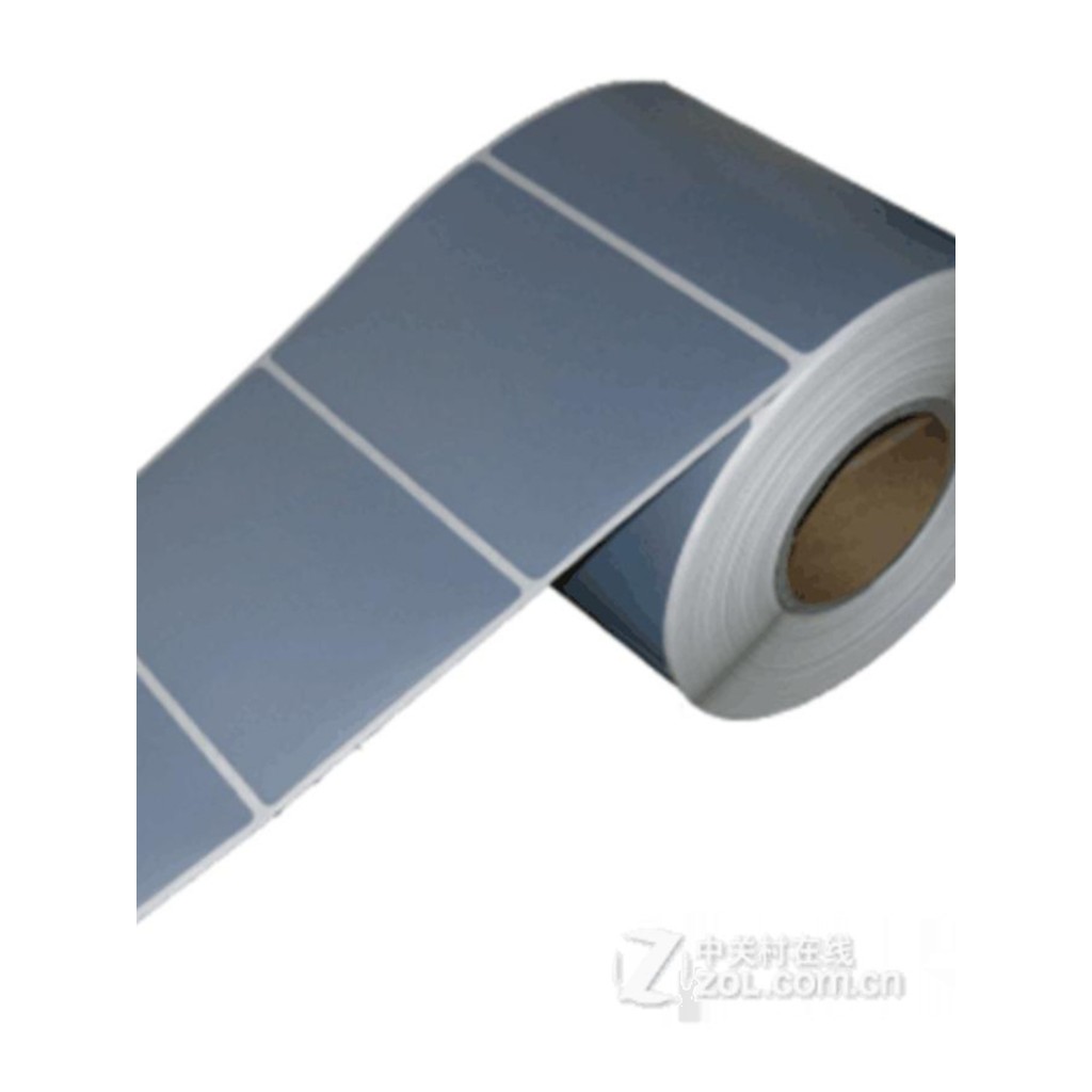 ข้อเสนอพิเศษ PET Asian Silver Label Paper 100X80 สติกเกอร์ ZD888T Q8 Matte Silver Self-adhesive Pape