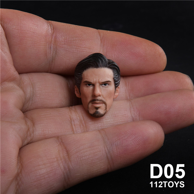 112TOYS D05 1/12 Doctor Strange Head แกะสลักสามารถ Match SHF Doctor Strange Ready Stock